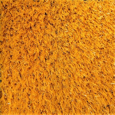 Оранжевая искусственная трава9